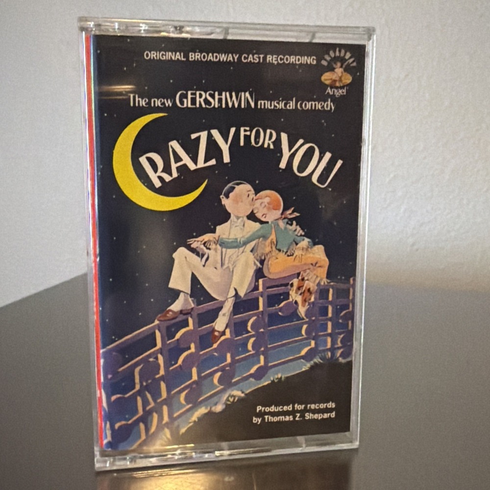 Crazy for You Original London Cast Recording Gershwin Musical Soundtrak Cassette